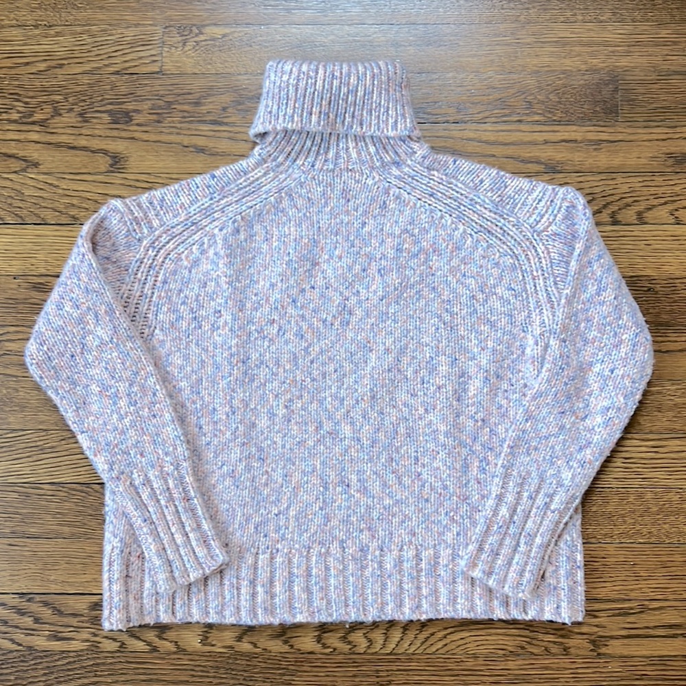 J. Crew Wool Blend Marked Turtleneck Sweater Size XS - Picture 10 of 10